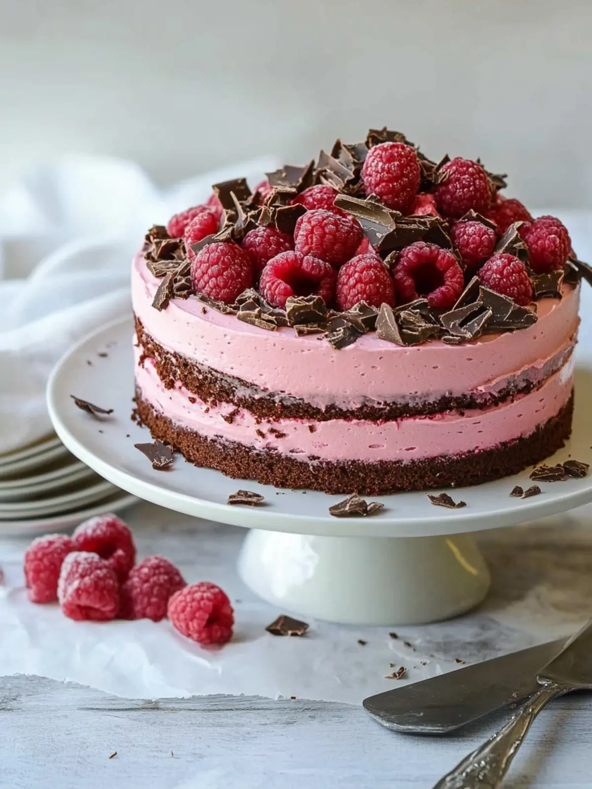 Indulge in Chocolate Raspberry Mousse Cake Bliss at Home 5 Chocolate Raspberry Mousse Cake