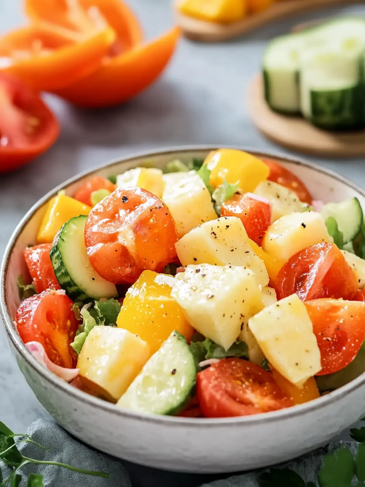 Brighten Your Day with This Easy Sunshine Salad Recipe 3 Sunshine Salad