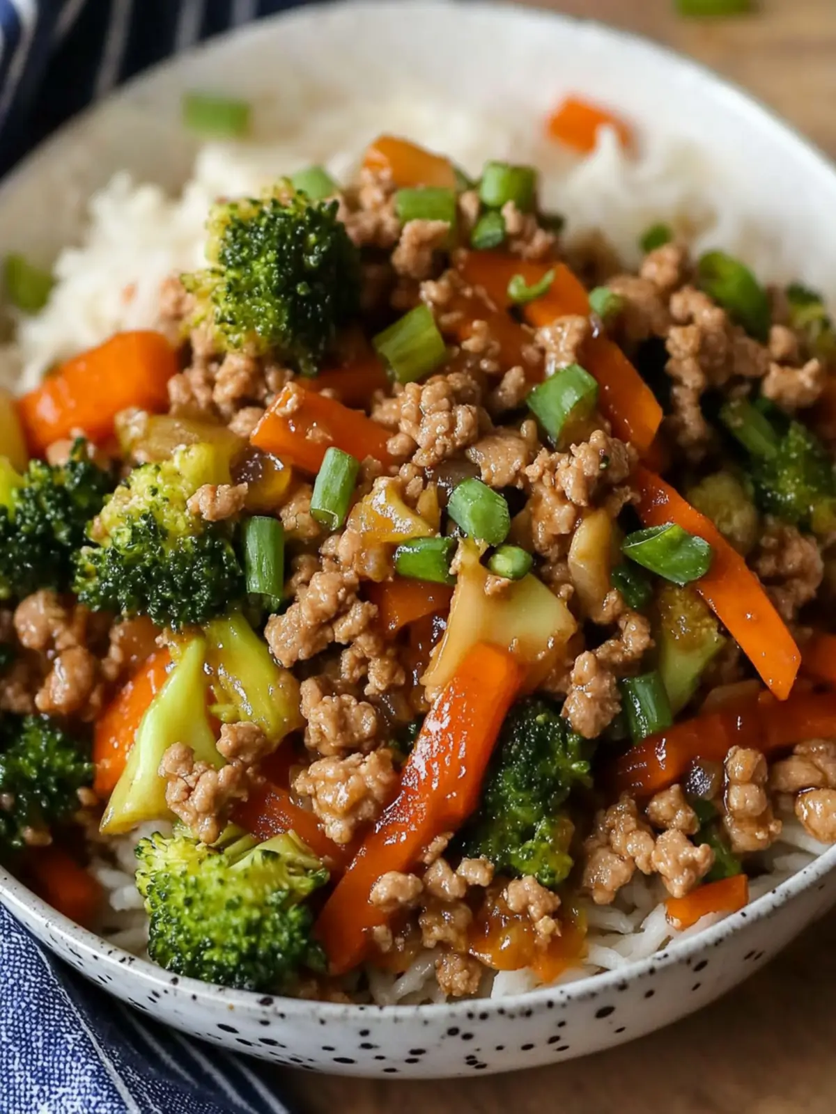 Delicious Ground Turkey Teriyaki Stir Fry Ready in 30 Minutes 2 Ground Turkey Teriyaki Stir Fry