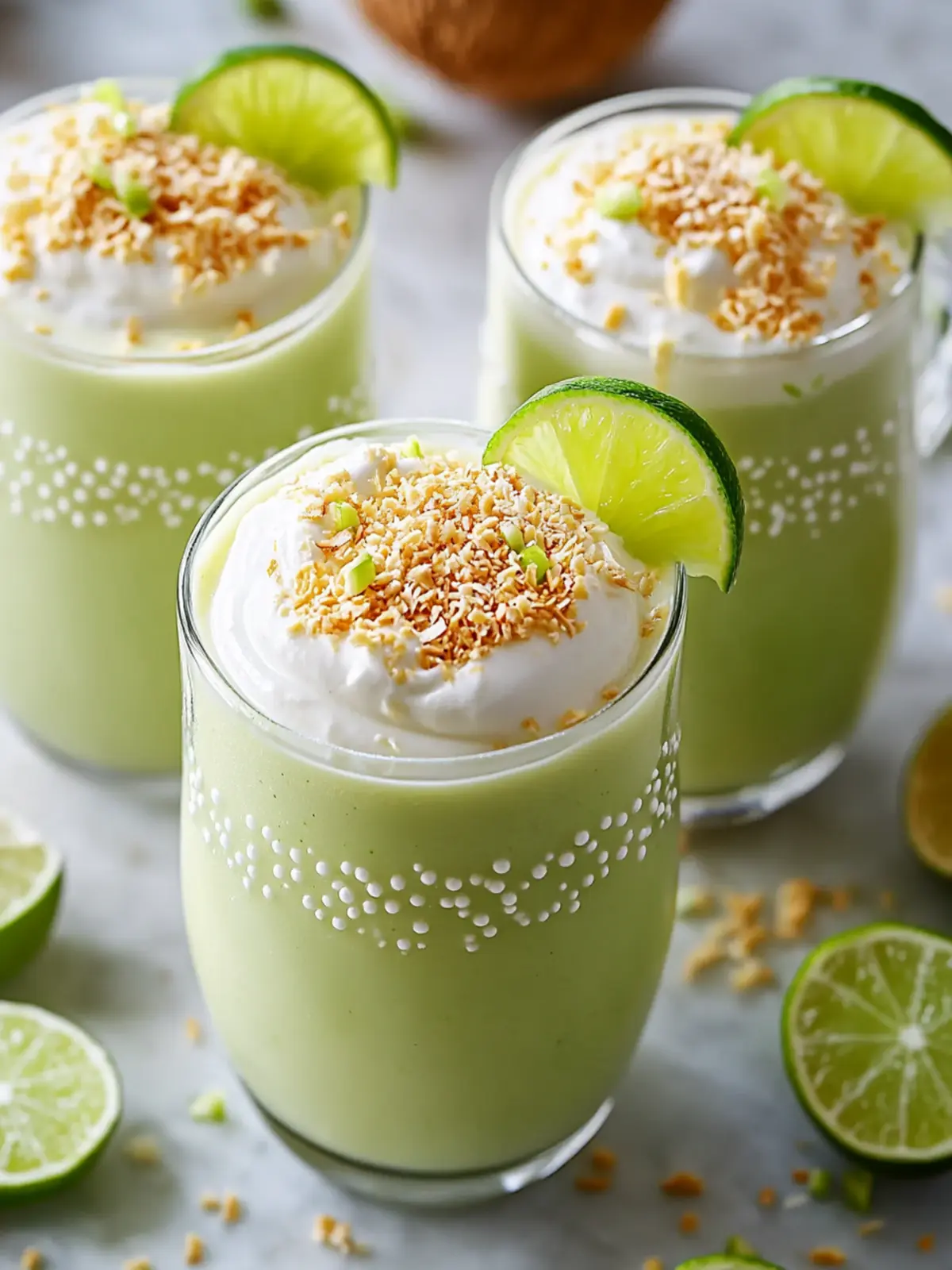 Best Coconut Key Lime Pie Smoothie Recipe for Busy Mornings 3 Best Coconut Key Lime Pie Smoothie Recipe
