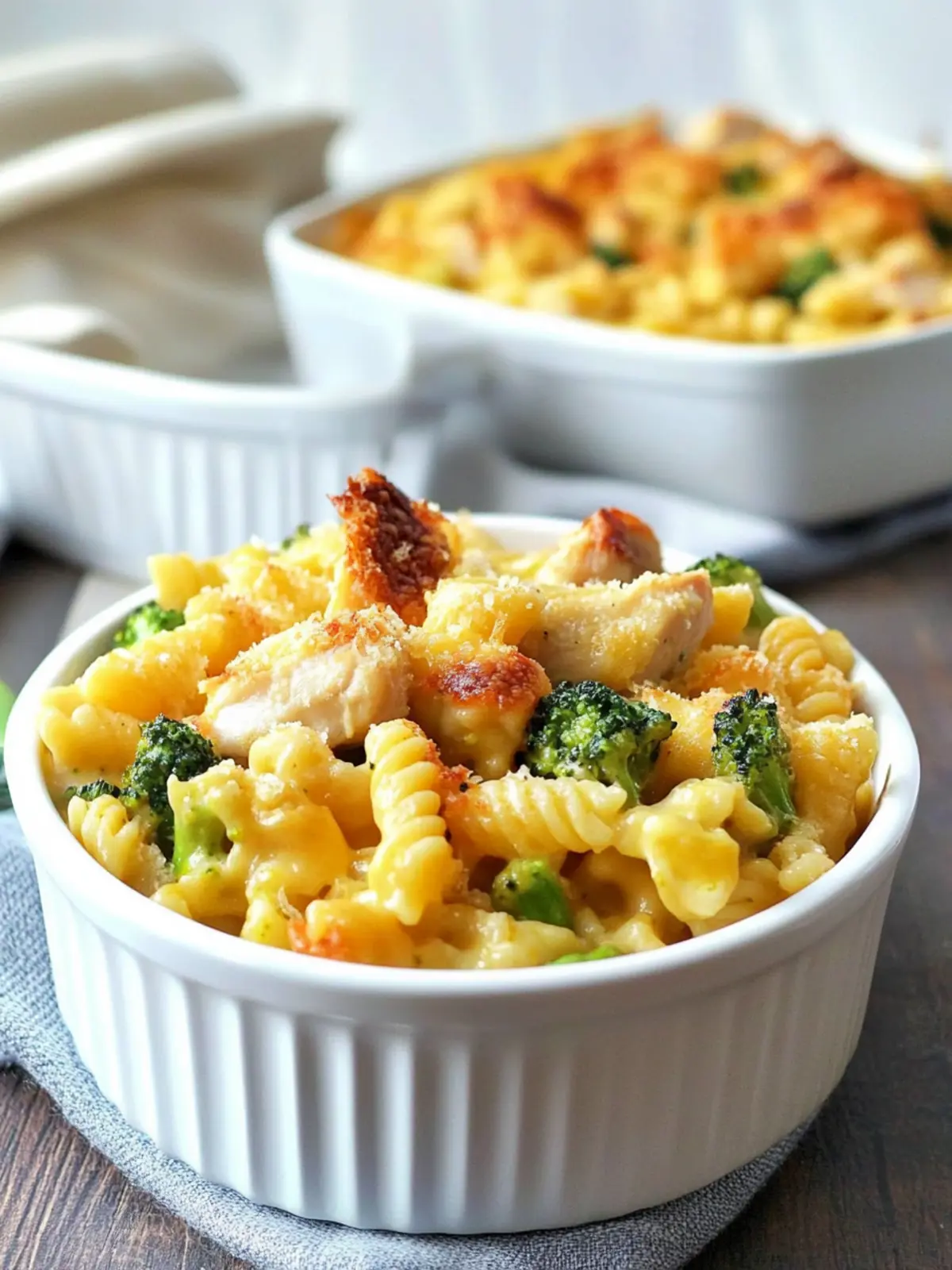 Healthy Chicken Broccoli Pasta Casserole Your Family Will Love 2 Healthy Chicken Broccoli Pasta Casserole
