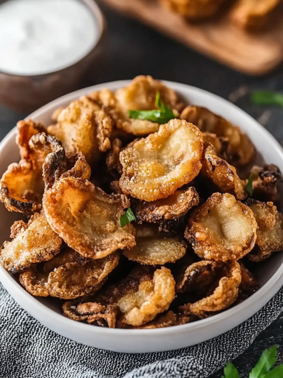 Crispy Fried Mushrooms: A Crunchy Snack to Wow Your Guests 4 Crispy Fried Mushrooms