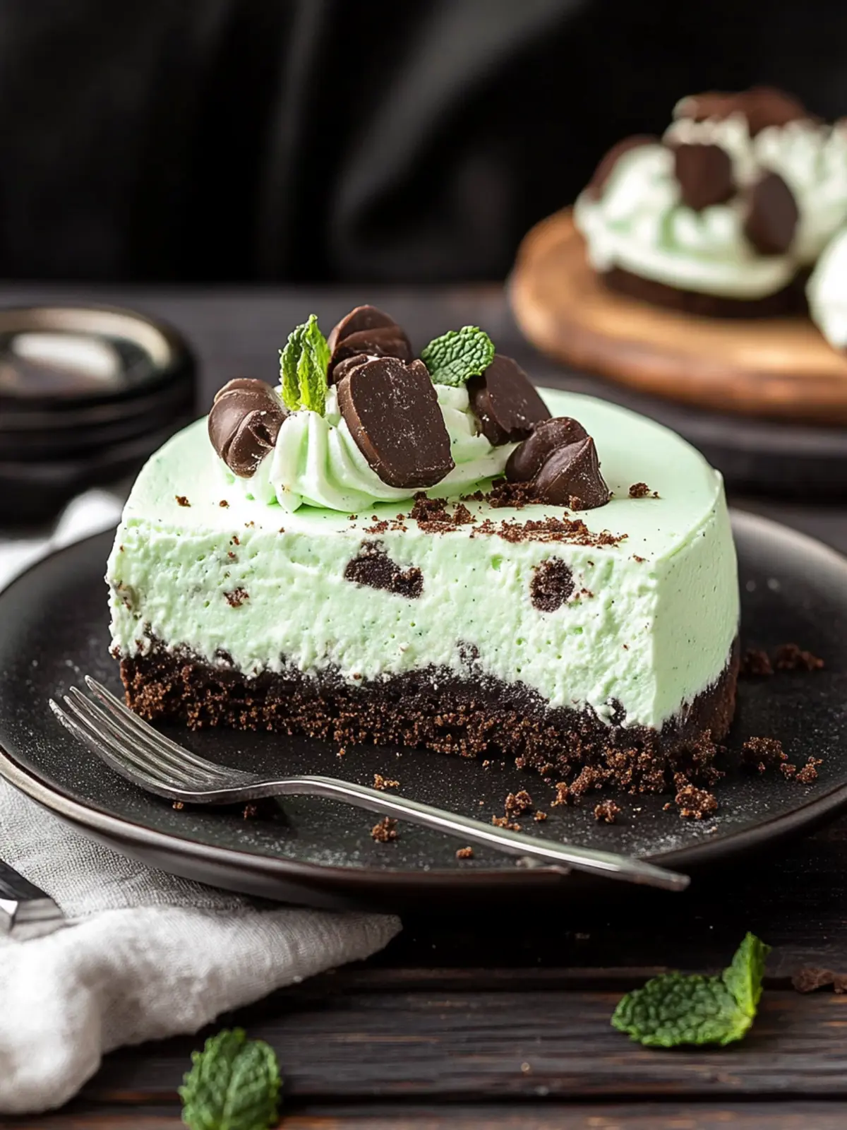 Irresistible Thin Mint Cheesecake for Mint Lovers Everywhere 4 Thin Mint Cheesecake