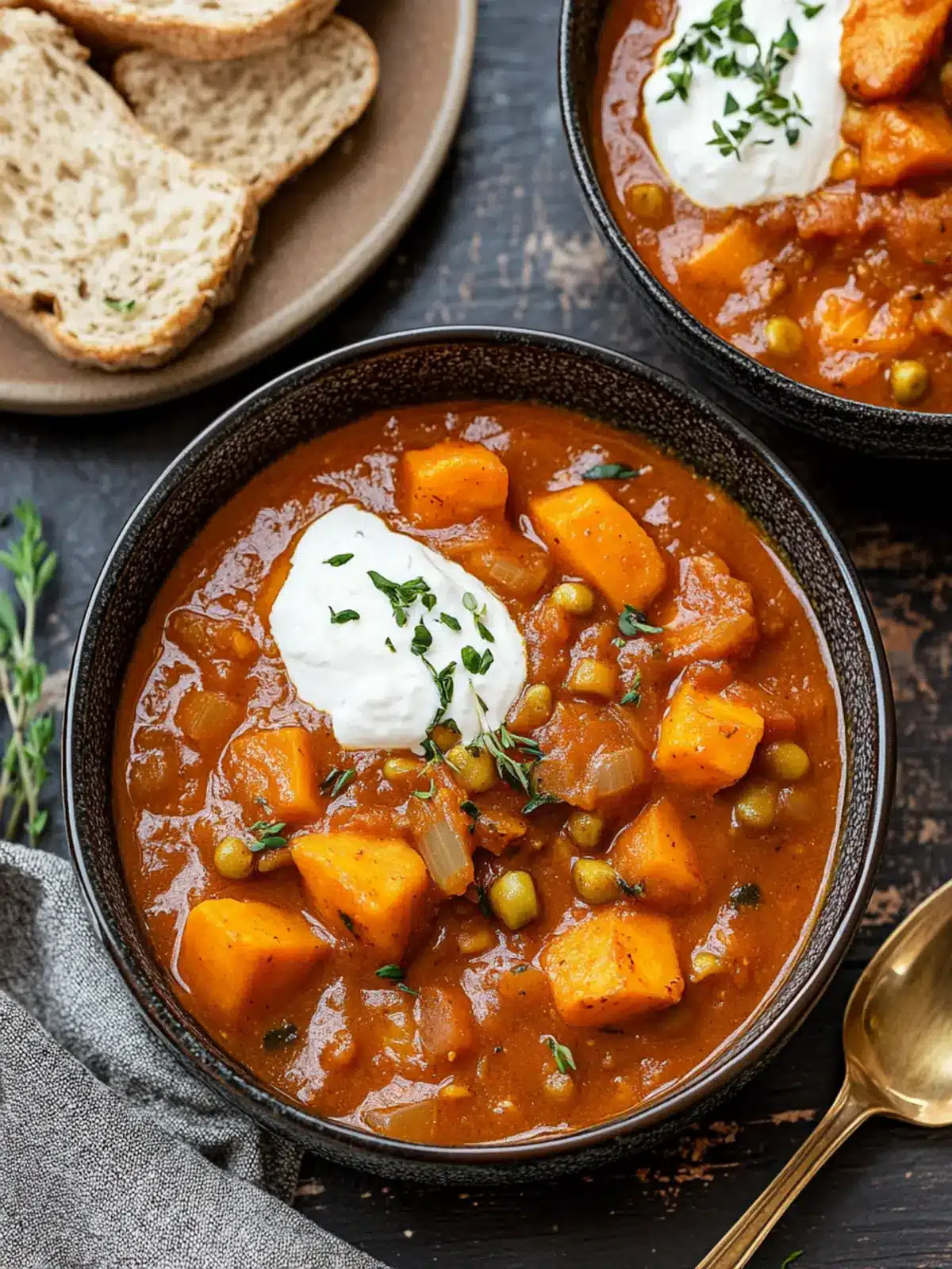 Cozy Up with Hearty Vegan Sweet Potato Stew for Chill Nights 4 Hearty Vegan Sweet Potato Stew