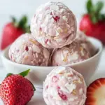 Delicious Strawberry Cheesecake Protein Balls for a Healthy Snack 8 Strawberry Cheesecake Protein Balls