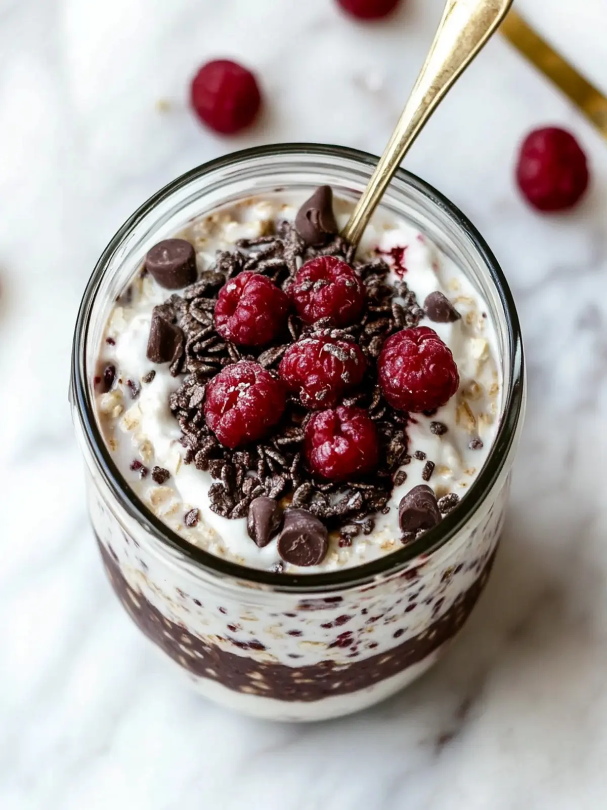 Indulge in Black Forest Cake-Inspired Overnight Oats Today 3 Black Forest Cake-Inspired Overnight Oats