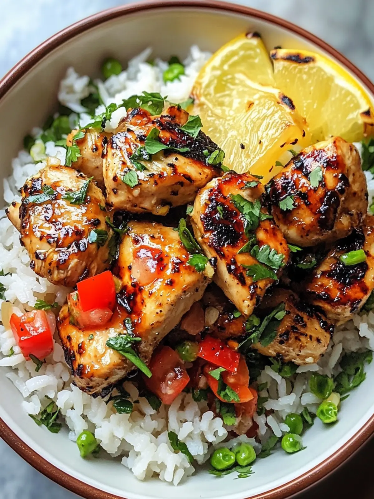 Savor Tropical Bliss with Hawaiian Chicken and Coconut Rice 3 Hawaiian Chicken with Coconut Rice