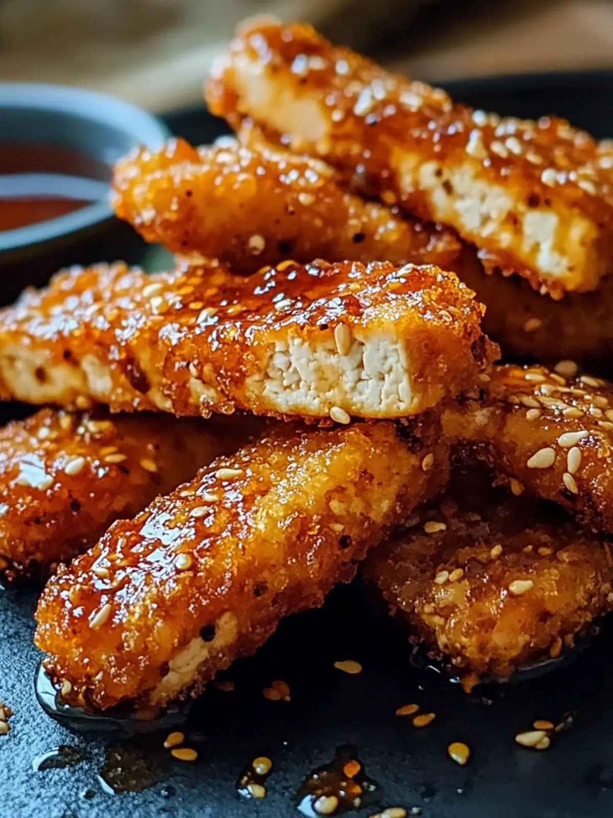 Amazing Tasty Honey Mustard Tofu Tenders Recipe Delight You’ll Love 2 Amazing Tasty Honey Mustard Tofu Tenders Recipe Delight