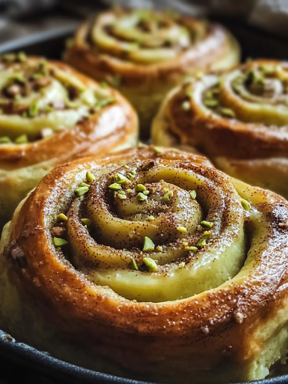 Pistachio Cream Cinnamon Rolls: Your Cozy Morning Treat 3 Pistachio Cream Cinnamon Rolls