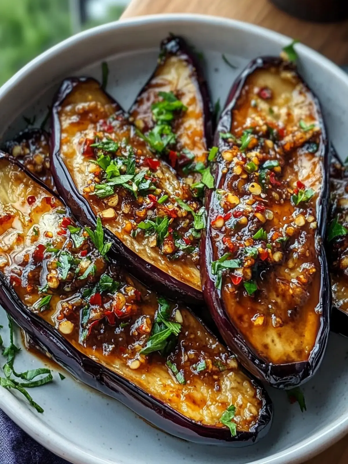 Irresistible Sticky Garlic Eggplant: A Flavorful Delight 4 Irresistible Sticky Garlic Eggplant
