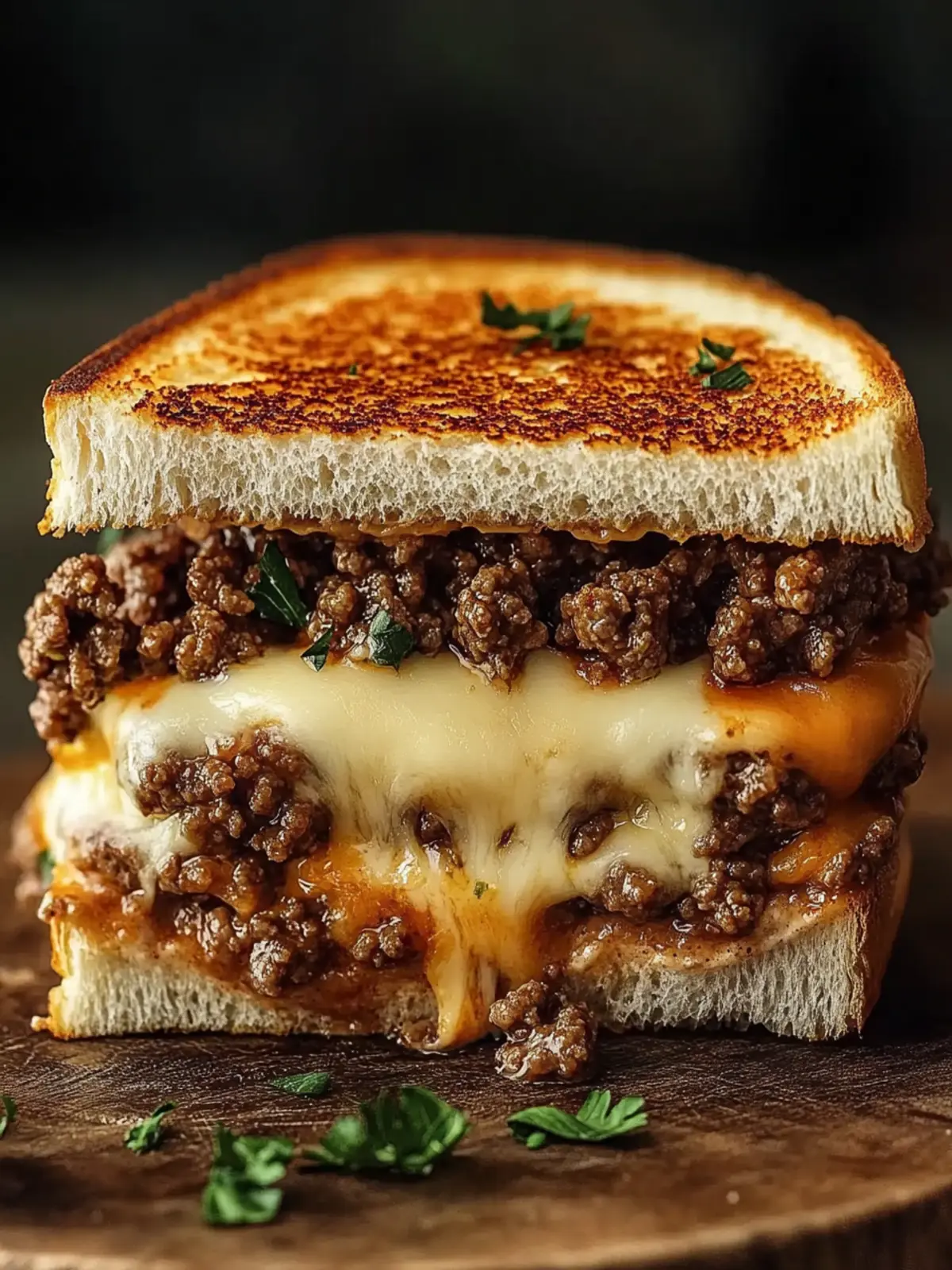 Irresistible Cheesy Ground Beef Melt for Cozy Evenings 4 Cheesy Ground Beef Melt