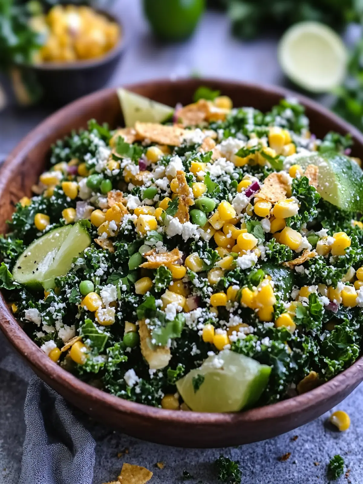 Brighten Your Summer with Mexican Street Corn Kale Salad 5 Mexican Street Corn Kale Salad