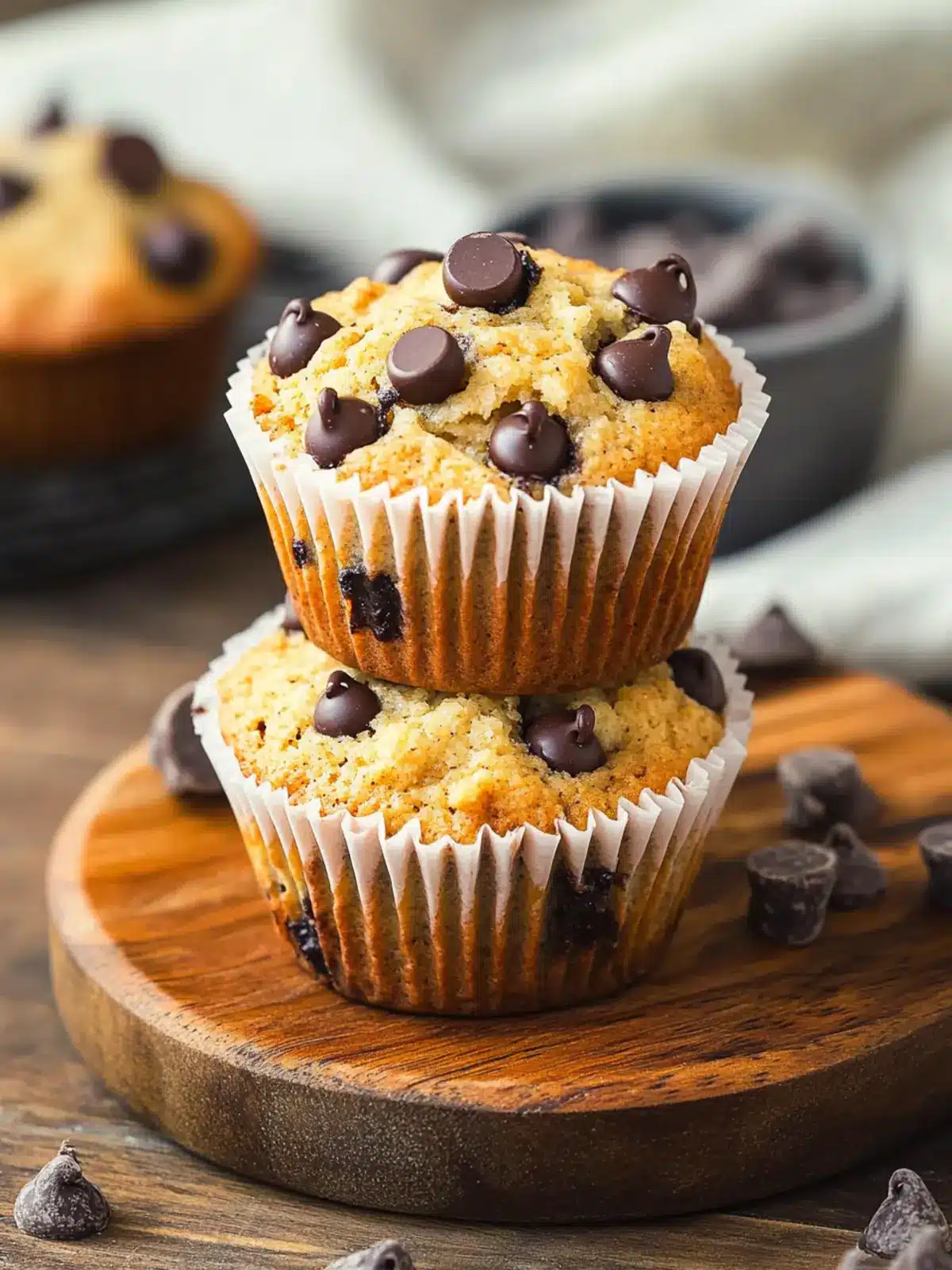 Almond Flour Chocolate Chip Muffins for Guilt-Free Indulgence 4 Almond Flour Chocolate Chip Muffins