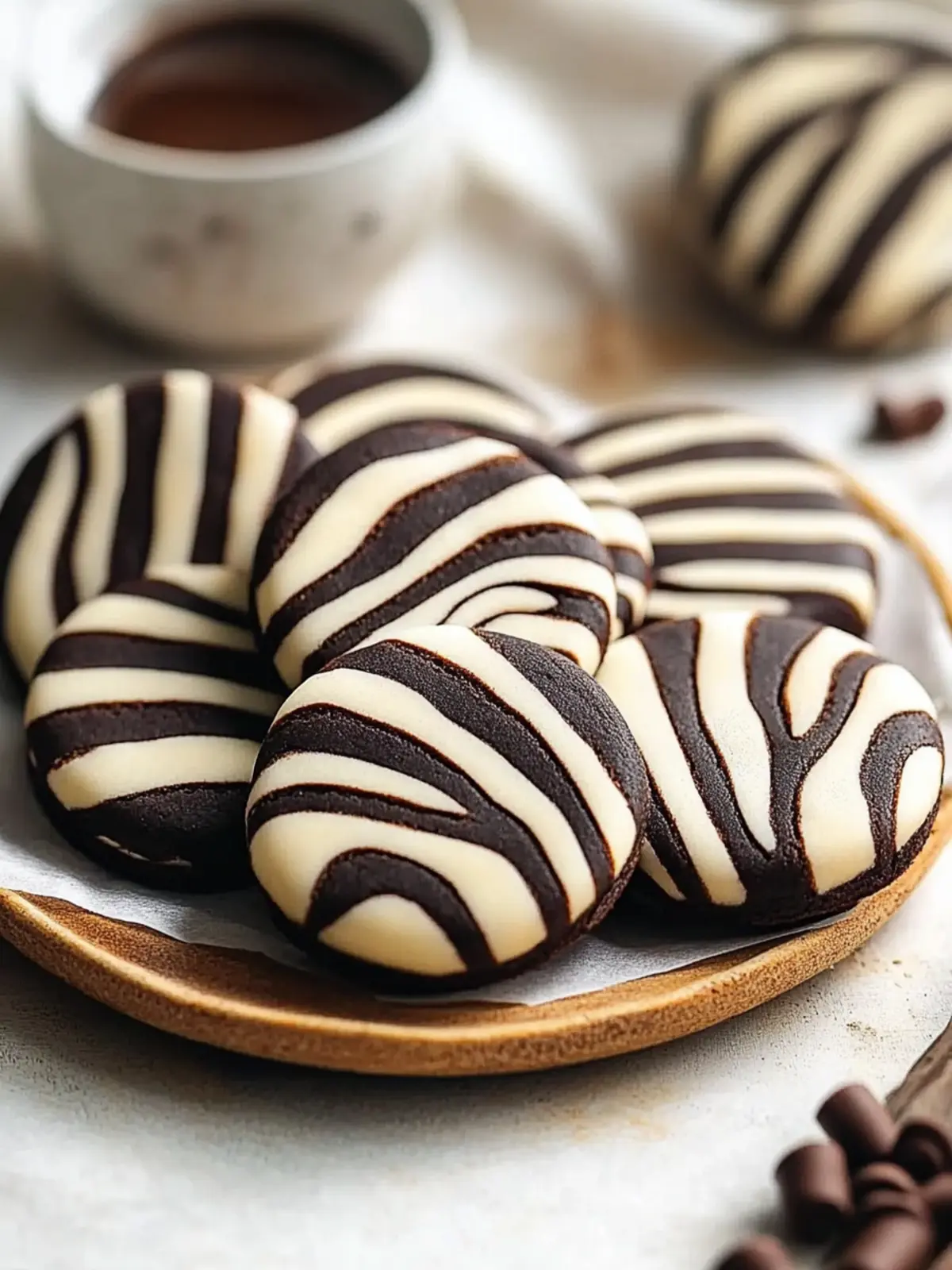 Zebra Cookies Recipe: Easy Swirled Treats for Any Occasion 3 Zebra Cookies Recipe