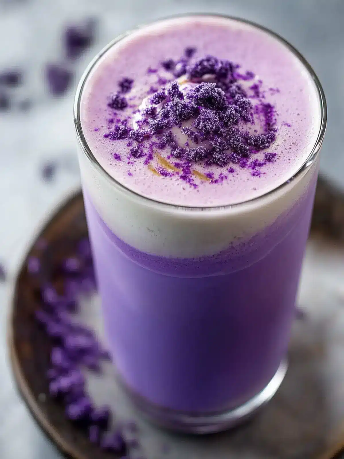 Delicious Ube Latte: Your New Favorite Sweet Potato Brew 2 Ube Latte