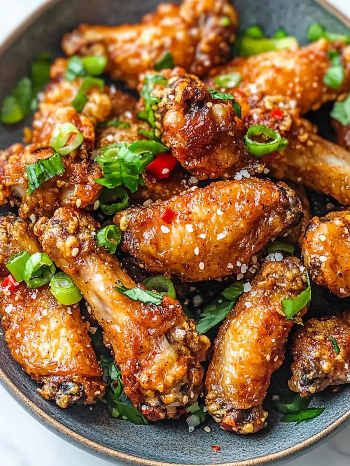 Crispy Chinese Salt and Pepper Chicken Wings for Game Day Fun 5 Chinese Salt and Pepper Chicken Wings