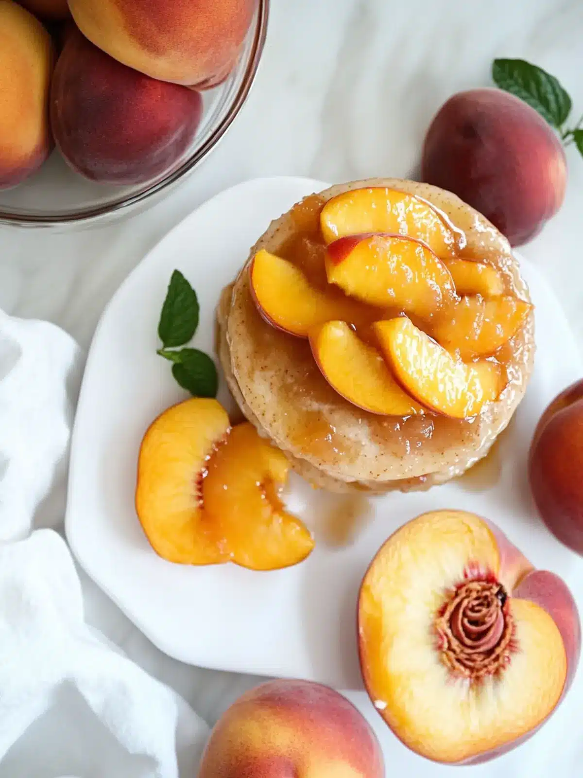 Easy Peasy Peach Compote: Sweeten Your Breakfast Bliss 4 Easy Peasy Peach Compote