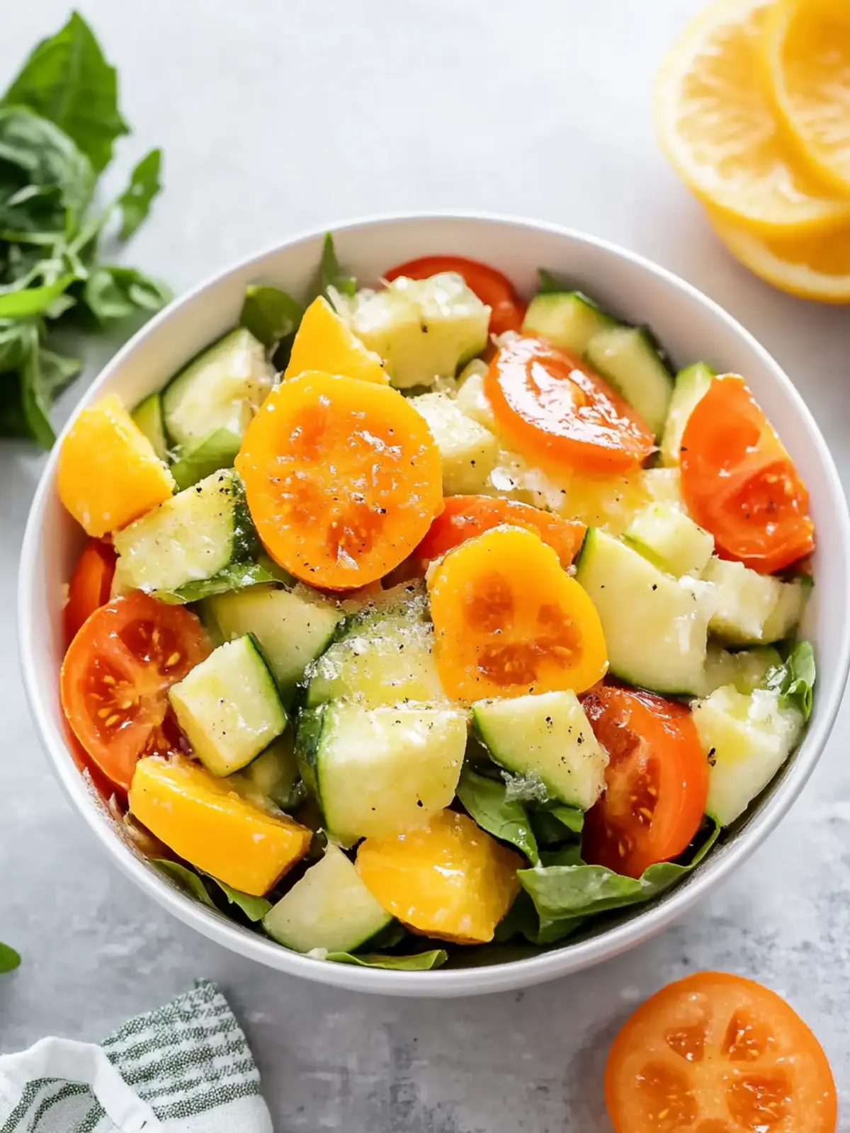 Brighten Your Day with This Easy Sunshine Salad Recipe 4 Sunshine Salad