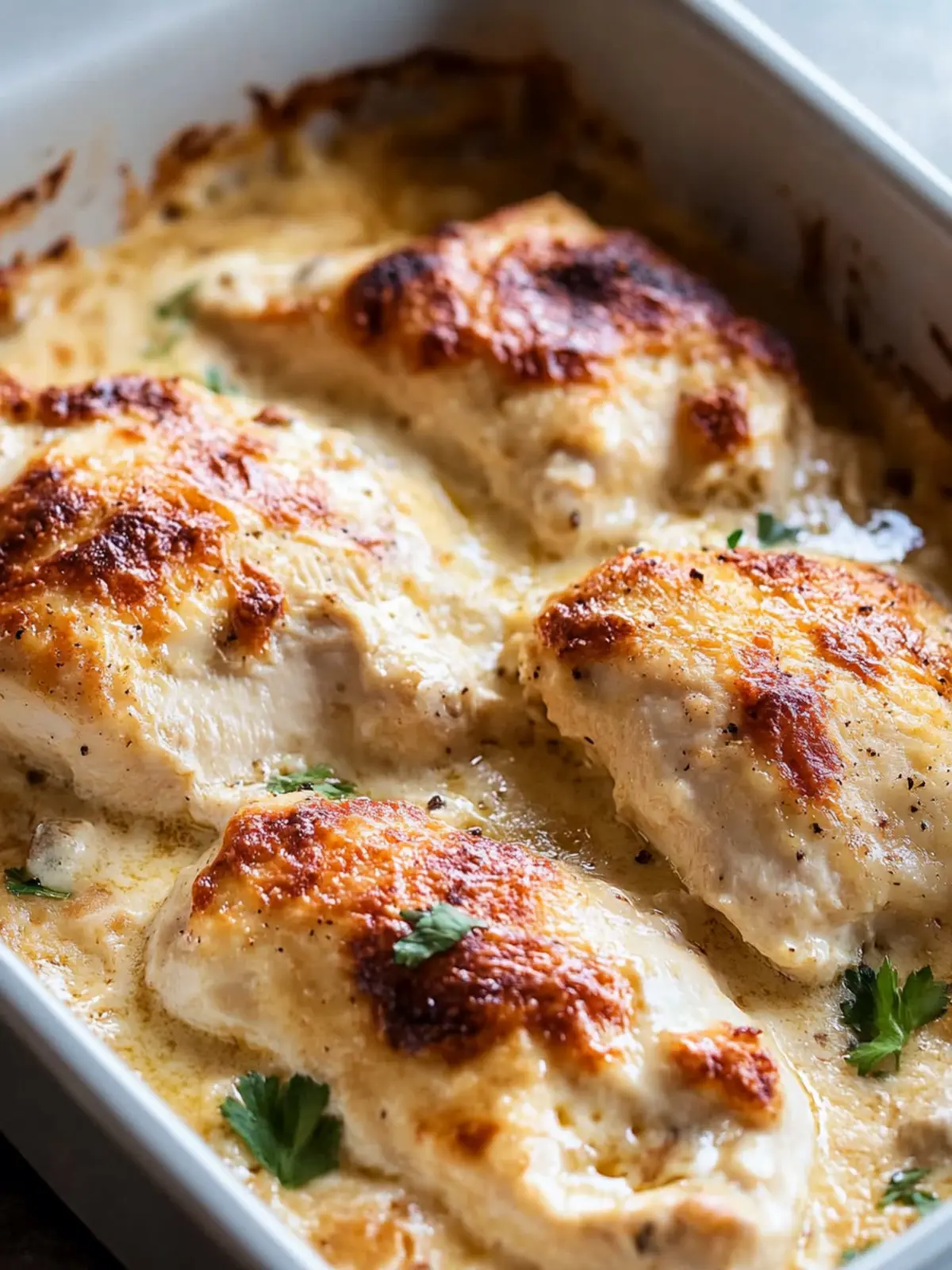 Creamy Swiss Chicken Bake: A Joyful Dinner Delight 2 Creamy Swiss Chicken Bake