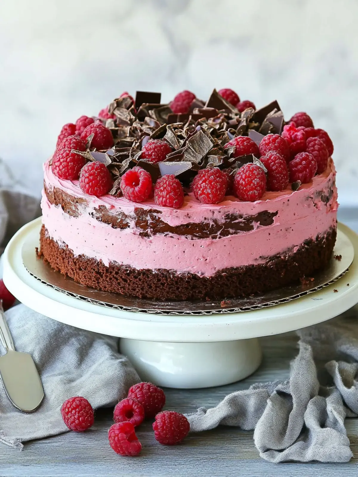 Indulge in Chocolate Raspberry Mousse Cake Bliss at Home 2 Chocolate Raspberry Mousse Cake