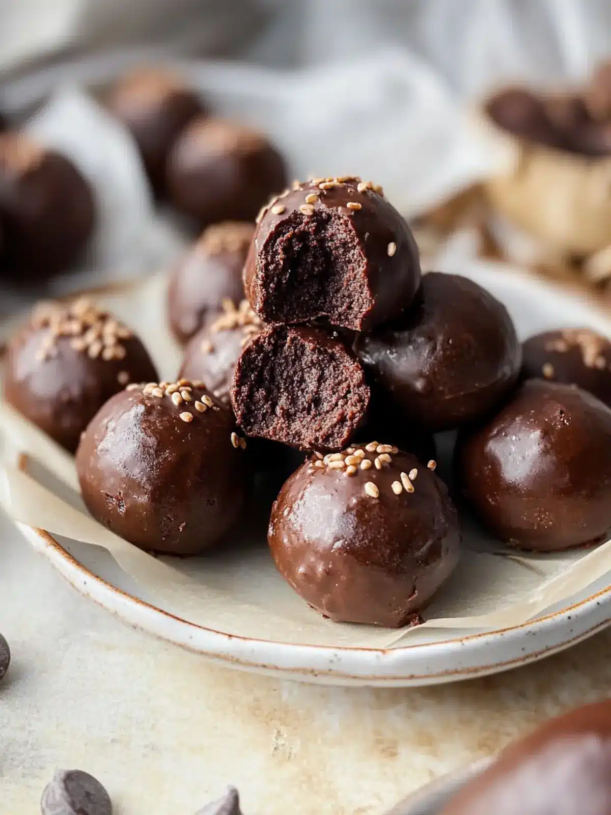 Easy Brownie Protein Bites for Guilt-Free Indulgence 2 Brownie Protein Bites