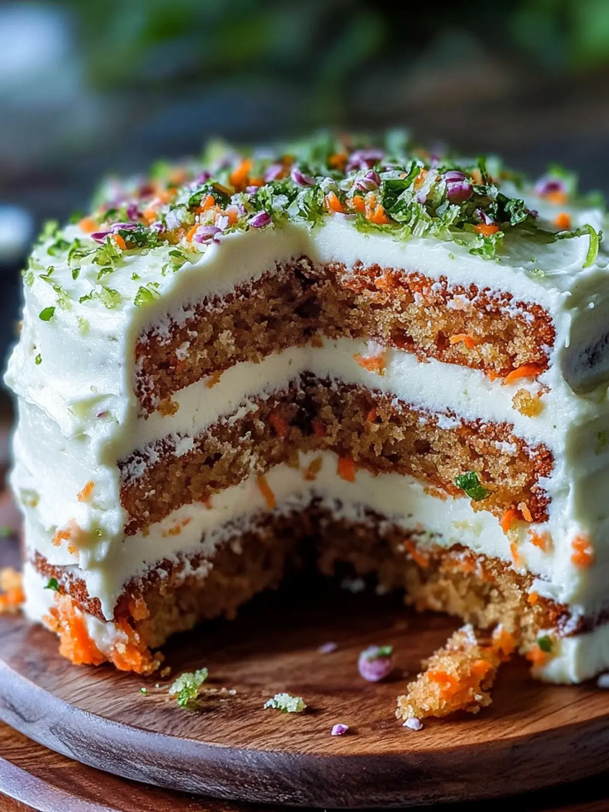 Zesty Carrot Lime Spring Cake for a Fresh Homemade Treat 5 Carrot Lime Spring Cake
