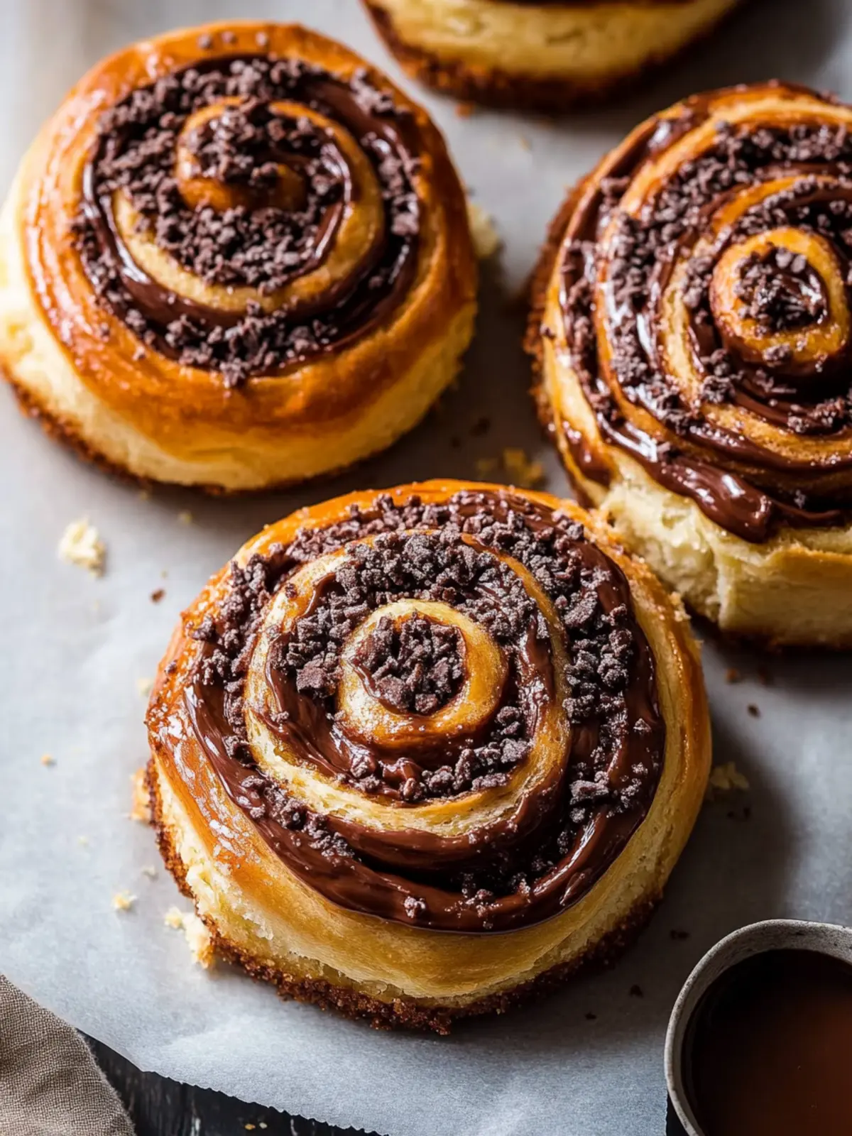 Irresistible Gluten Free Nutella Swirl Buns to Indulge In 3 Gluten Free Nutella Swirl Buns