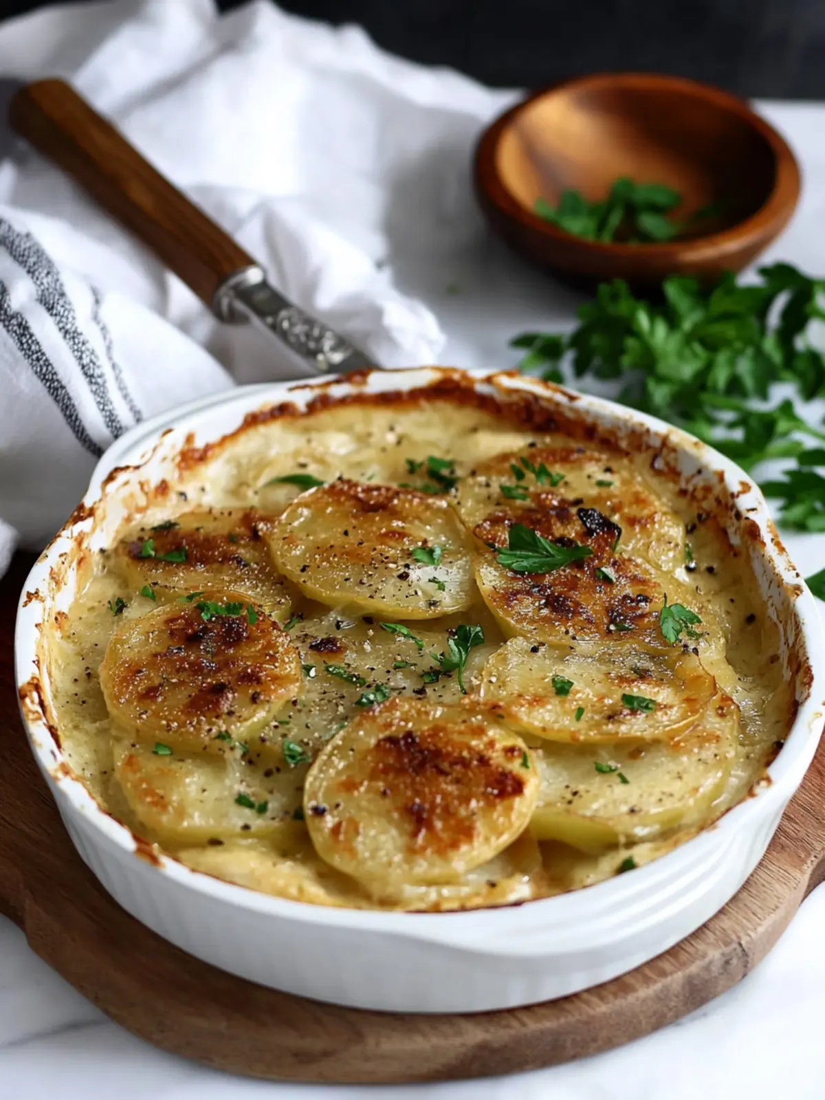 Irresistible Turnips Au Gratin: Comfort Food Made Keto-Friendly 2 Turnips Au Gratin