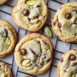 Pistachio Cream Chocolate Chip Cookies: Soft, Chewy Bliss! 4 Pistachio Cream Chocolate Chip Cookies