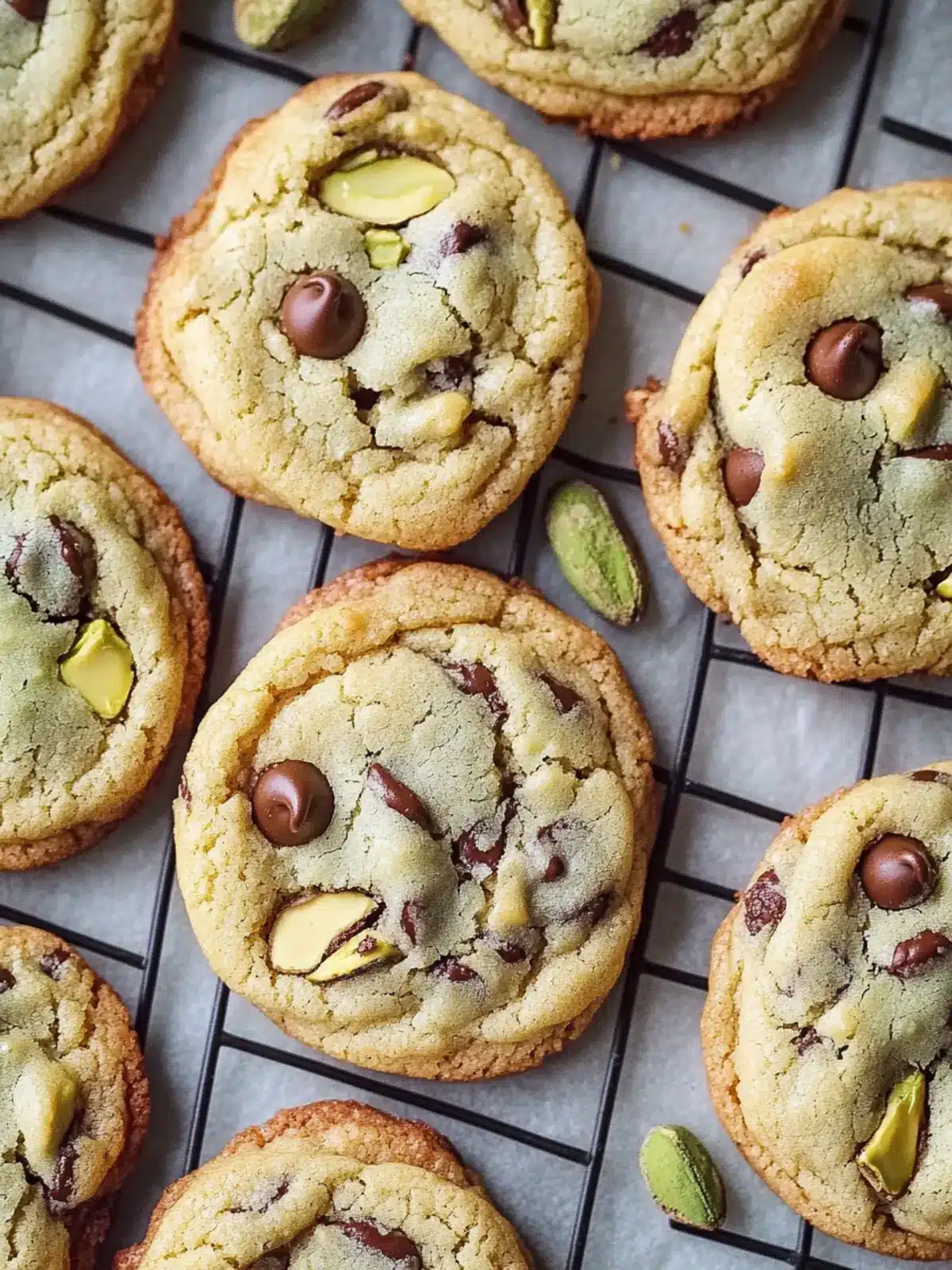 Pistachio Cream Chocolate Chip Cookies: Soft, Chewy Bliss! 5 Pistachio Cream Chocolate Chip Cookies