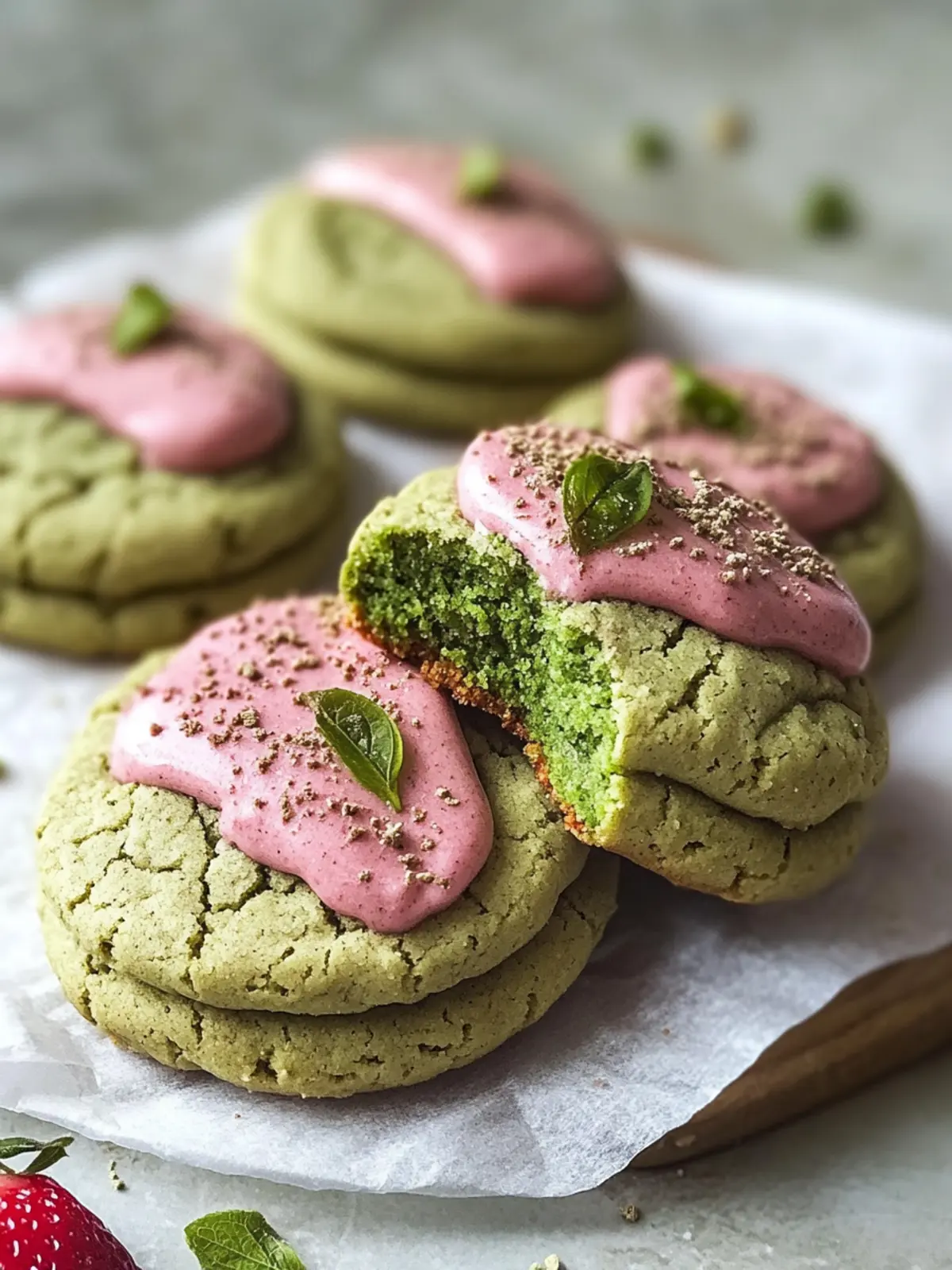 Strawberry Matcha Cookies That Will Wow Your Taste Buds 5 Strawberry Matcha Cookies