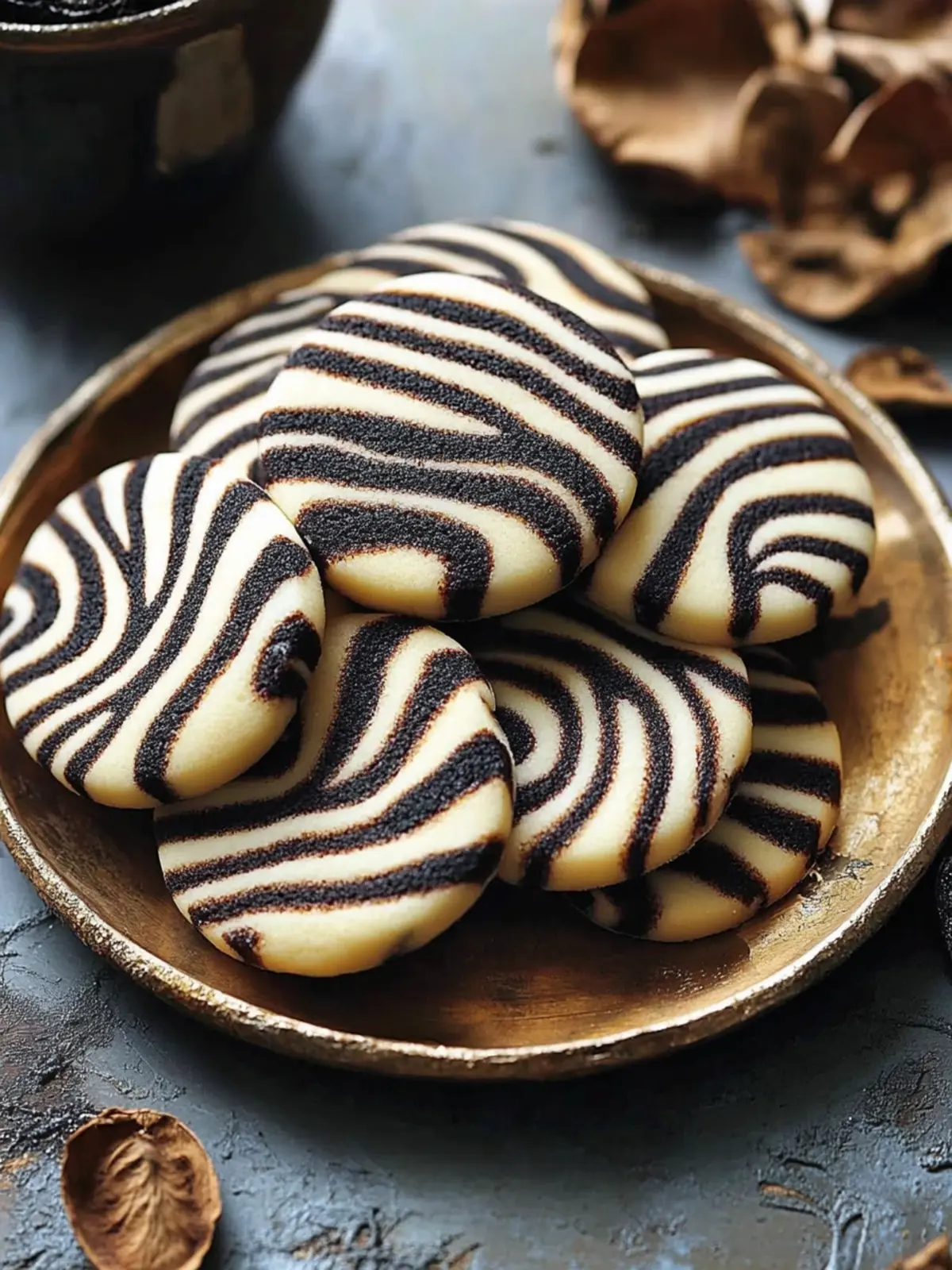 Zebra Cookies Recipe: Easy Swirled Treats for Any Occasion 2 Zebra Cookies Recipe