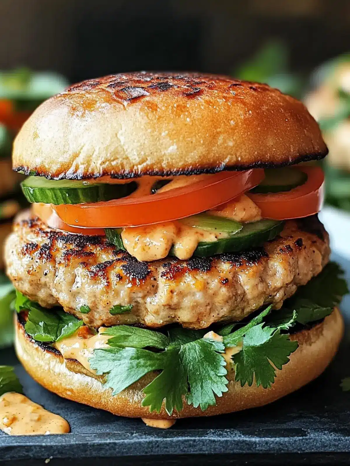 Savory Thai Peanut Turkey Burgers Your New Favorite Meal 2 Thai Peanut Turkey Burgers