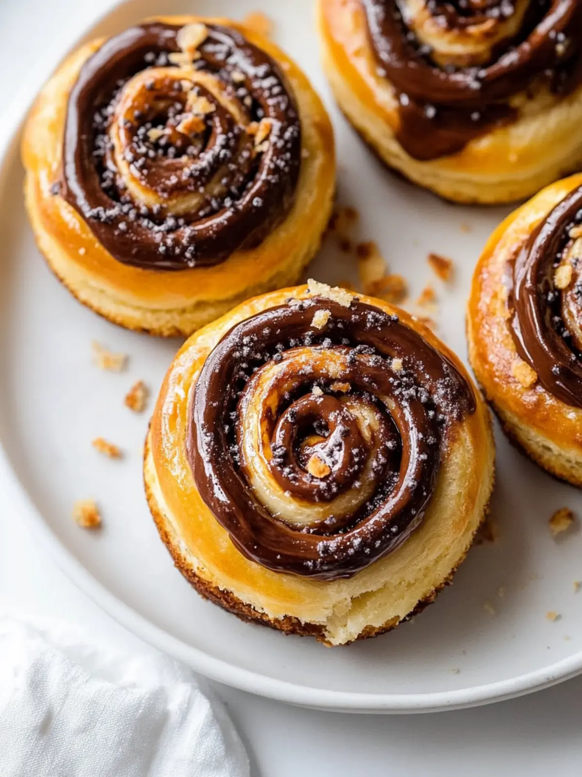 Irresistible Gluten Free Nutella Swirl Buns to Indulge In 4 Gluten Free Nutella Swirl Buns