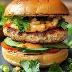 Savory Thai Peanut Turkey Burgers Your New Favorite Meal 6 Thai Peanut Turkey Burgers