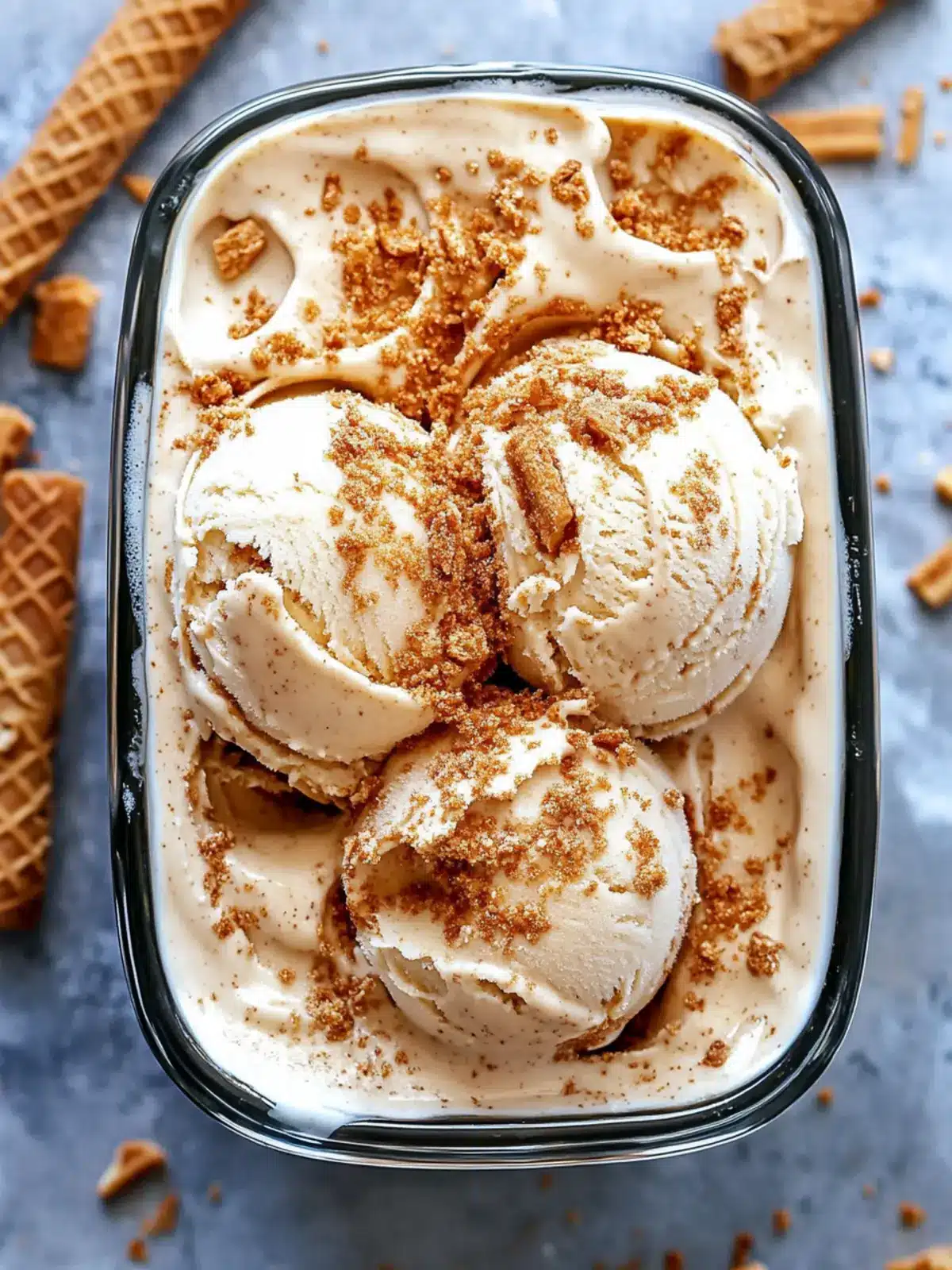 Homemade Biscoff Ice Cream That Will Melt Your Heart 5 Homemade Biscoff Ice Cream