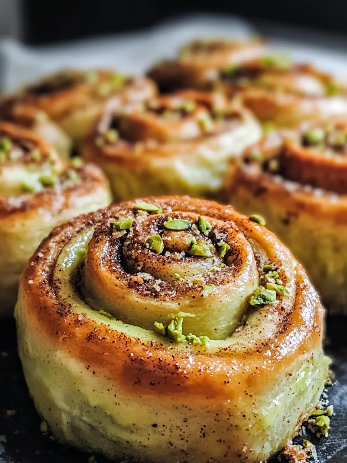 Pistachio Cream Cinnamon Rolls: Your Cozy Morning Treat 2 Pistachio Cream Cinnamon Rolls
