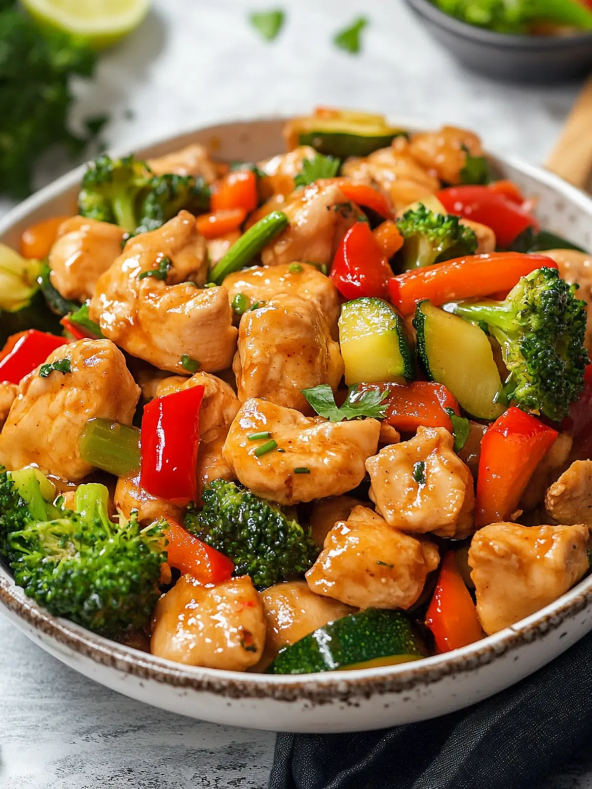 Revamp Dinner with Chicken and Mixed Vegetable Stir Fry 3 Chicken with Mixed Vegetable Stir Fry