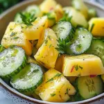 Delicious Pineapple Cucumber Salad with Zesty Flavors 8 Pineapple Cucumber Salad