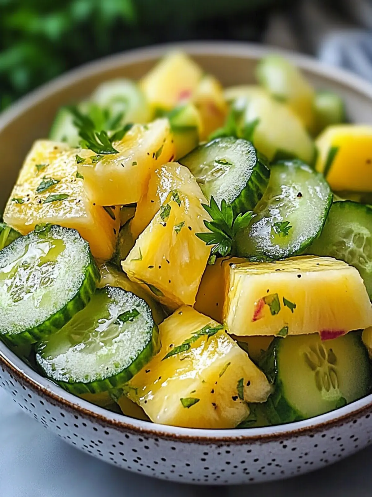 Delicious Pineapple Cucumber Salad with Zesty Flavors 5 Pineapple Cucumber Salad
