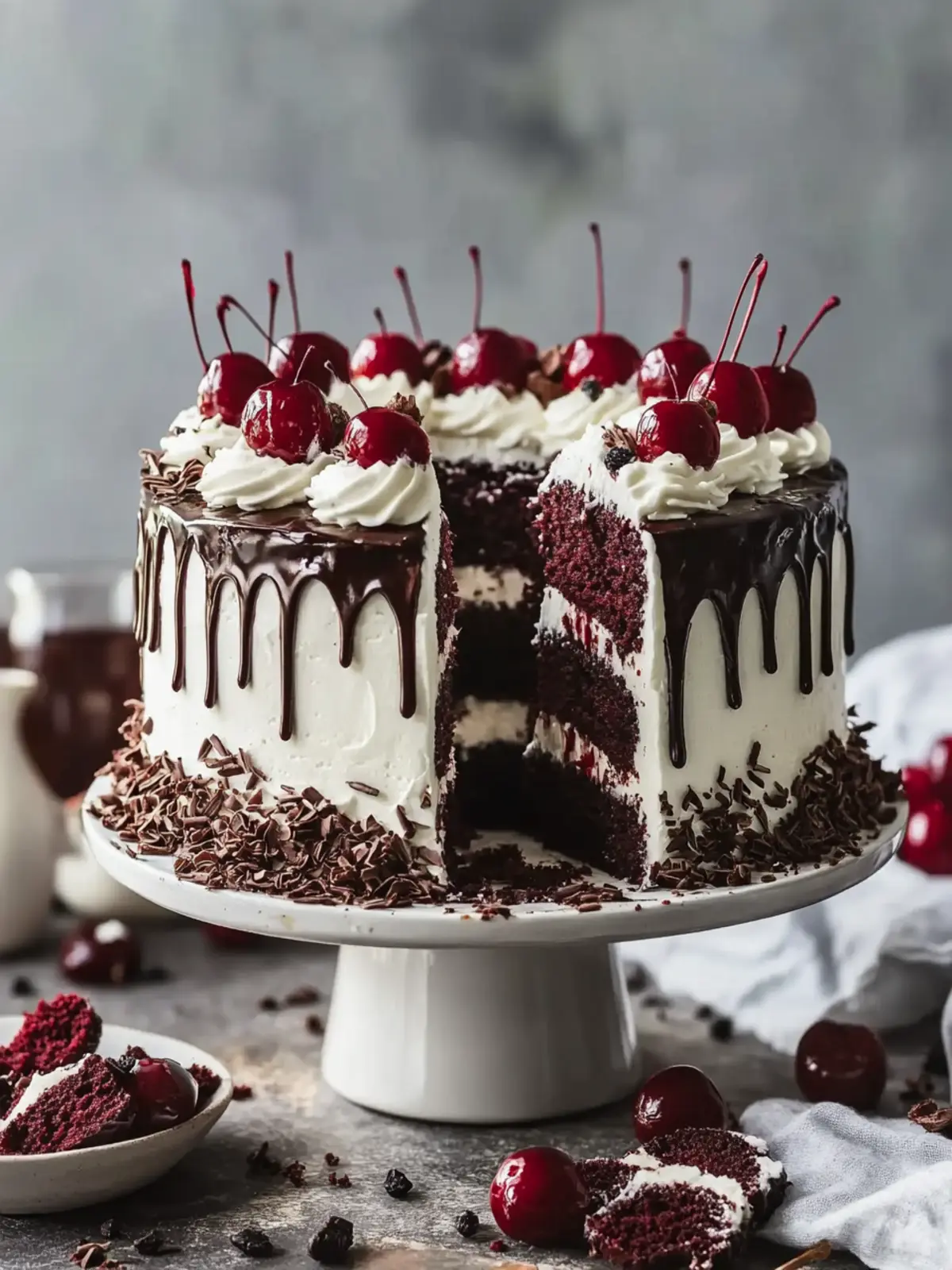 Decadent Black Forest Cake: Layered Bliss Awaits You 3 Black Forest Cake
