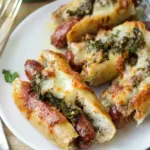 Savory Stuffed Sausage with Mozzarella in 35 Minutes! 4 Stuffed Sausage