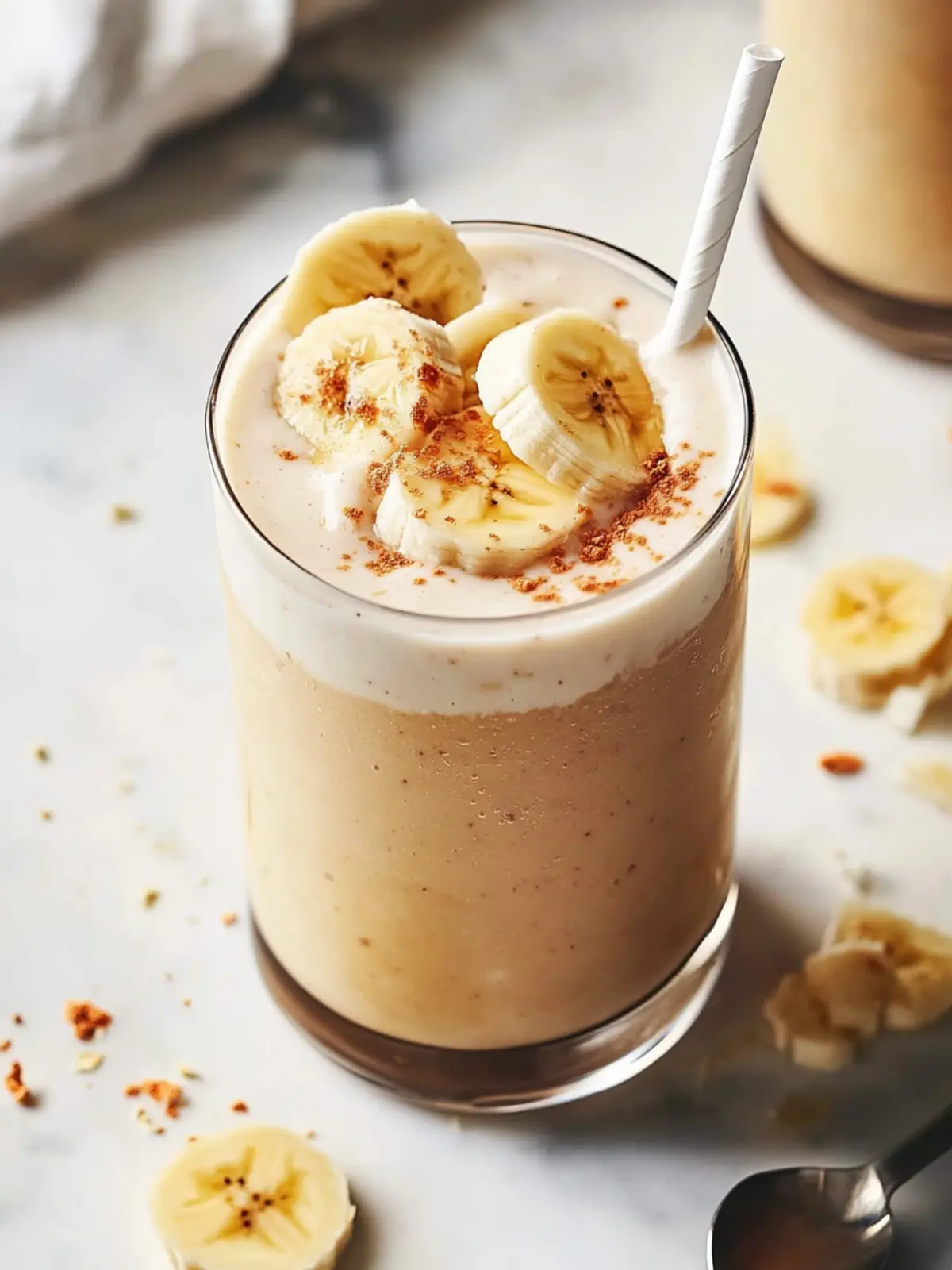 Ridiculously Delicious Gut Healthy Bananas Foster Smoothie 3 Gut Healthy Bananas Foster Smoothie
