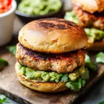 Savor Stuffed Southwest Turkey Burgers with Pepper Jack & Guacamole 8 Stuffed Southwest Turkey Burgers with Pepper Jack & Guacamole