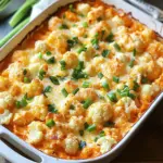 Savory Buffalo Chicken & Cauliflower Casserole Delight 9 Buffalo Chicken & Cauliflower Casserole