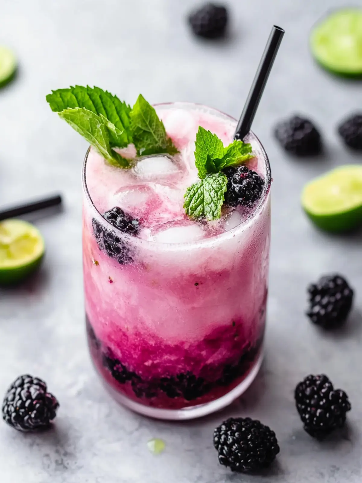 Creamy Blackberry Coconut Mojito: A Tropical Twist on Refreshment 5 Creamy Blackberry Coconut Mojito