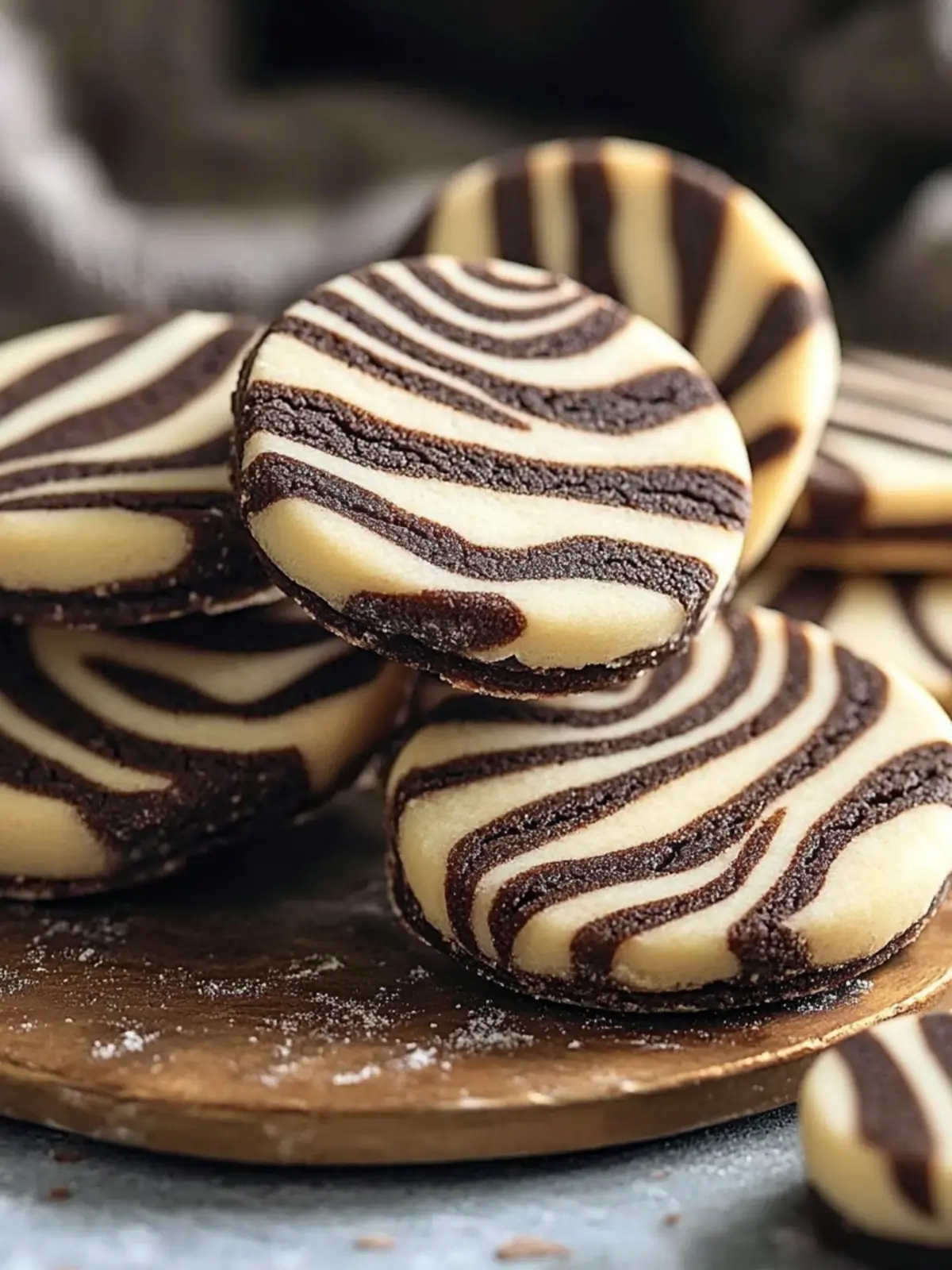 Zebra Cookies Recipe: Easy Swirled Treats for Any Occasion 4 Zebra Cookies Recipe