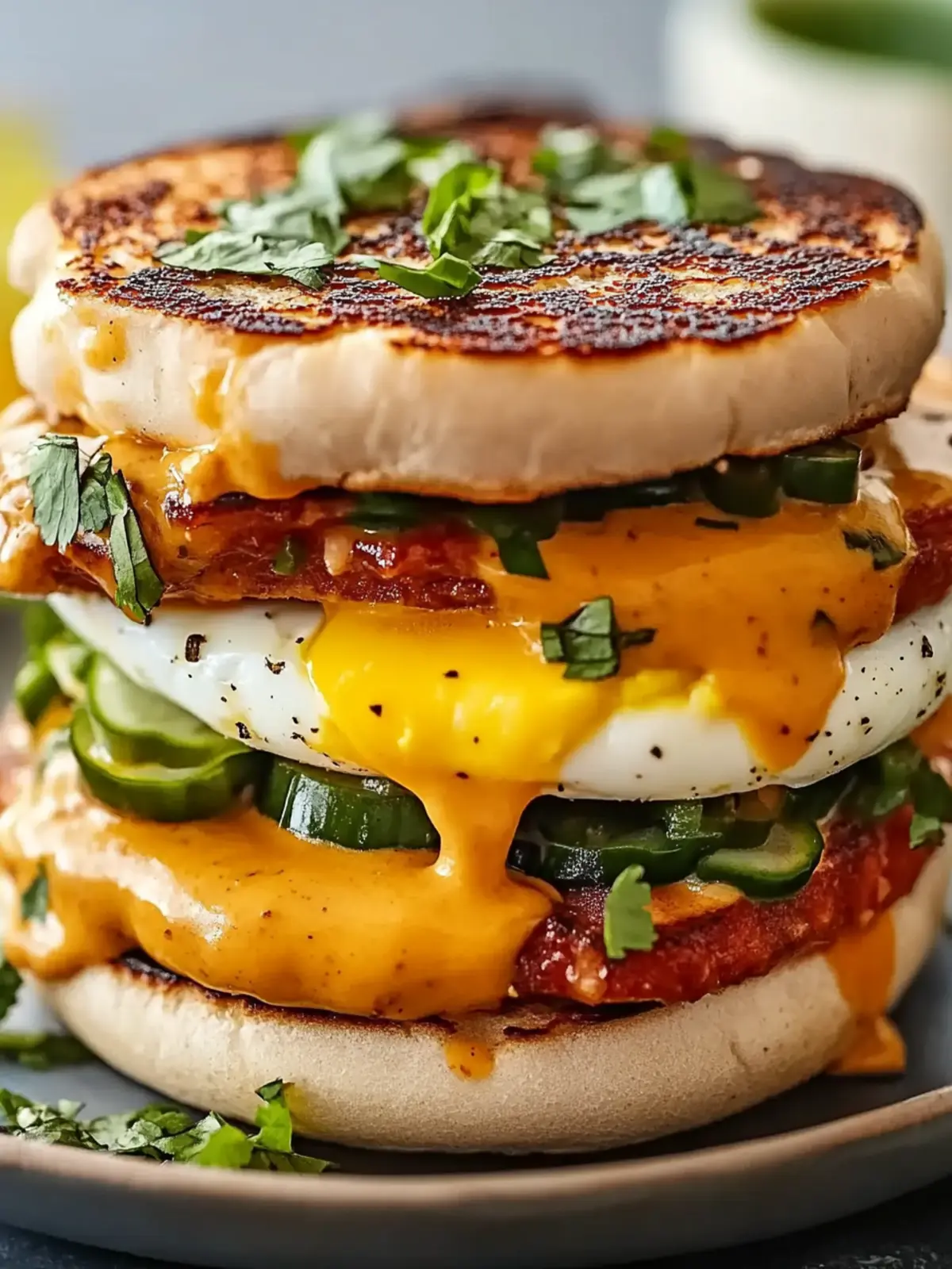 Spicy Chipotle Egg Breakfast Sandwiches for a Flavor Kick 2 Spicy Chipotle Egg Breakfast Sandwiches