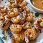 Grilled Thai Chili Shrimp Skewers with Peanut Sauce Bliss 10 Grilled Thai Chili Shrimp Skewers with Peanut Sauce