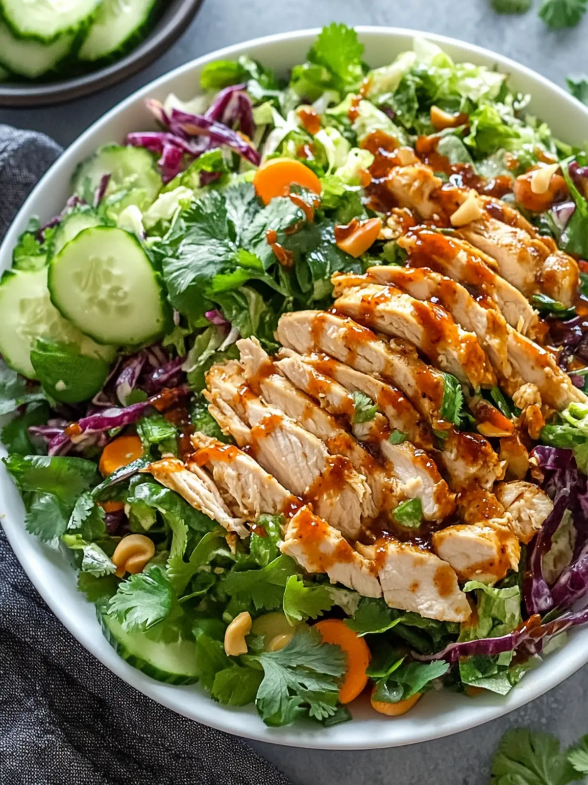 Zesty Bang Bang Chicken Salad: A Flavorful Twist on Freshness 3 Zesty Bang Bang Chicken Salad